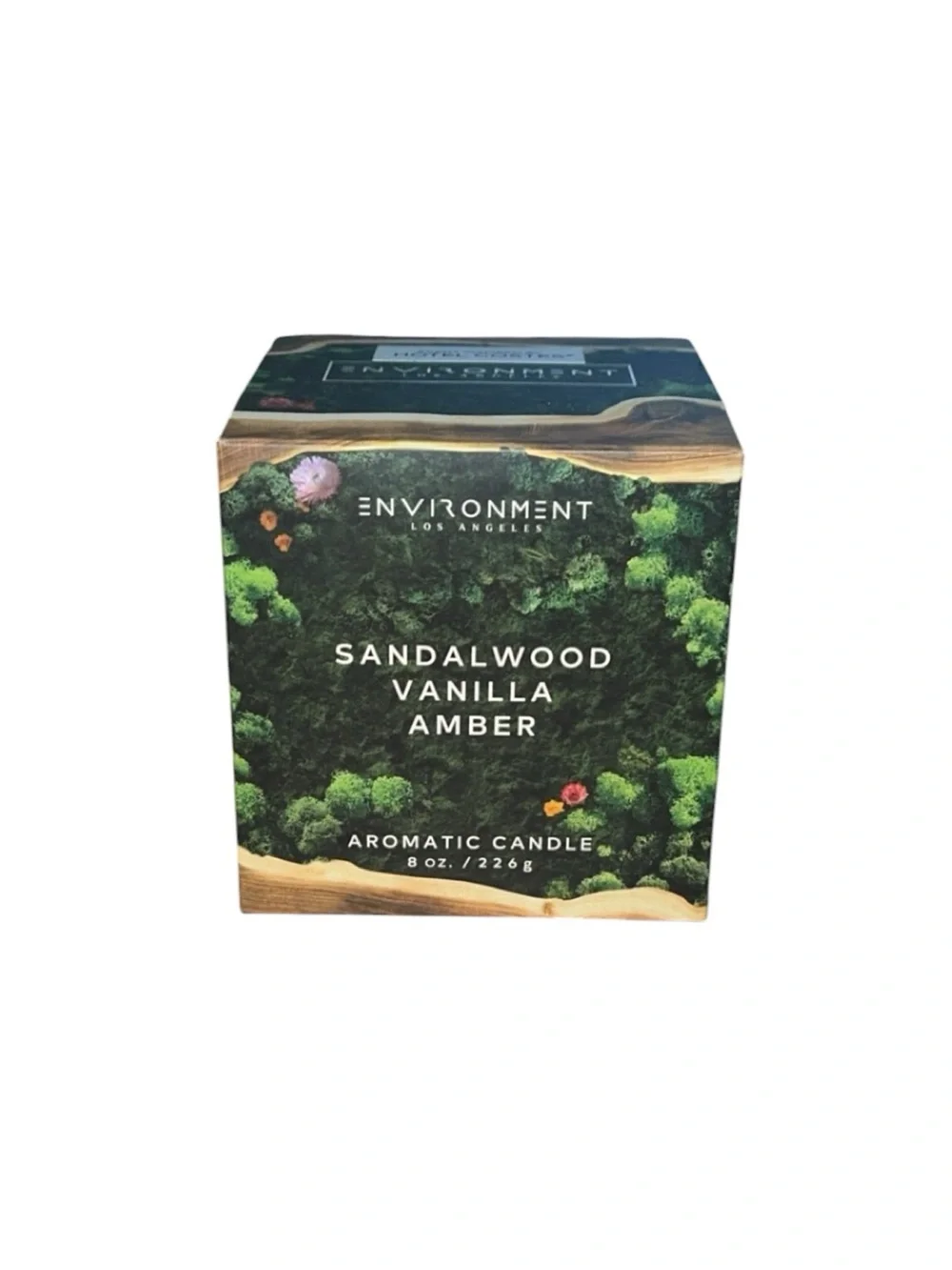 NEW Environment Inspired By Hotel Costes‎ Sandalwood Vanilla Amber Candle 8 Oz